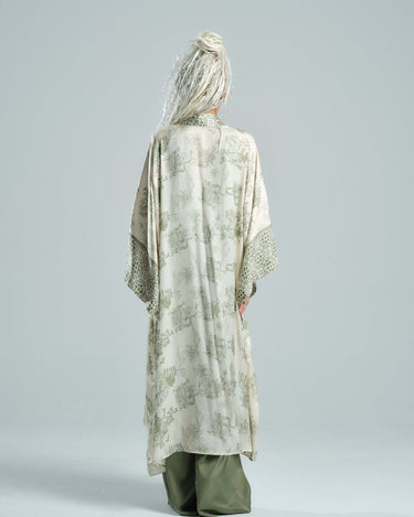 Printed Kimono Robe