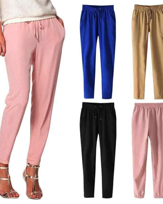 What kind of tops go with harem pants ?