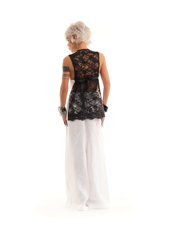 Linen & Lace Co-Ord Set