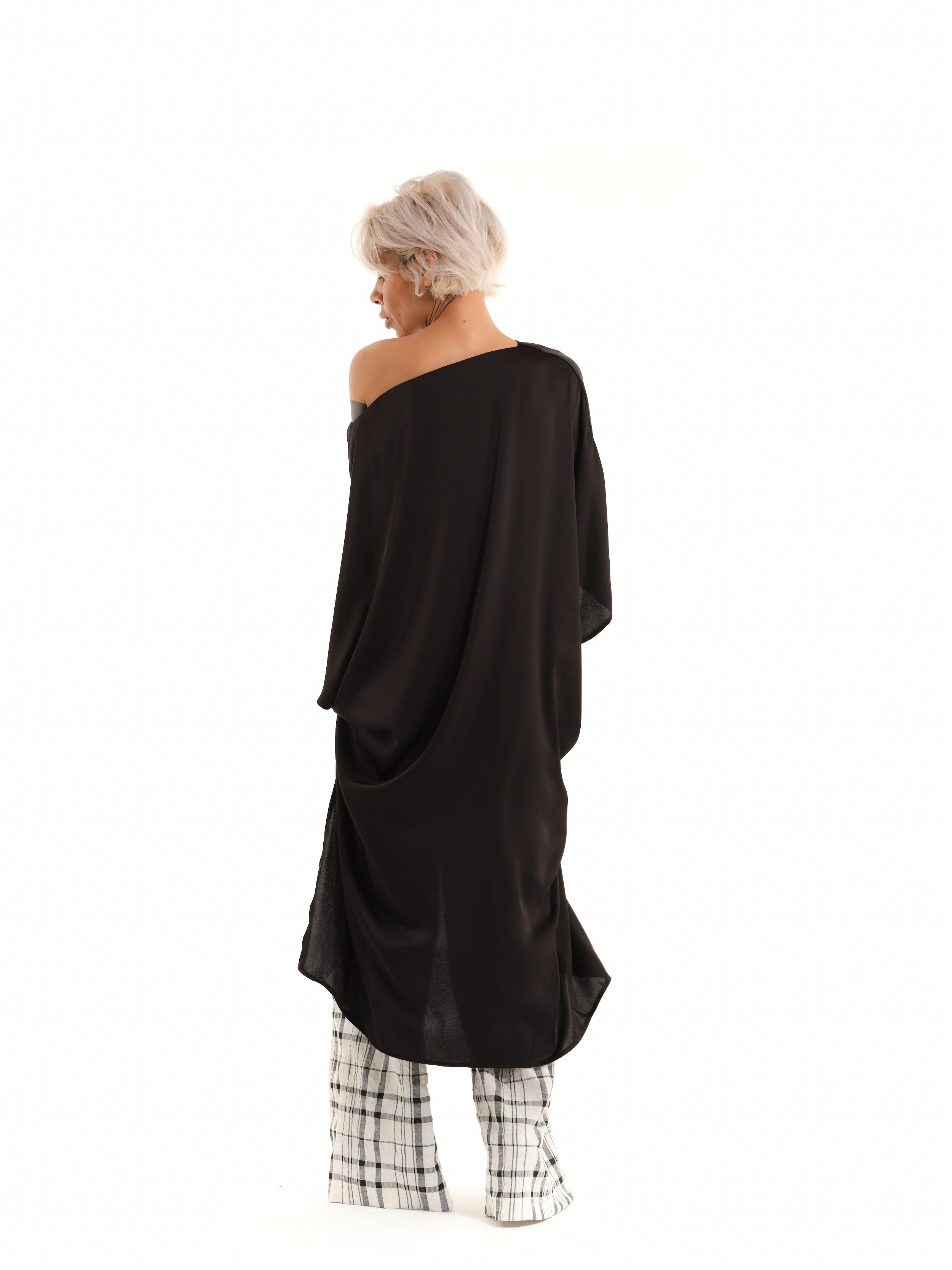off the shoulder tunic dresses curved off shoulder dress