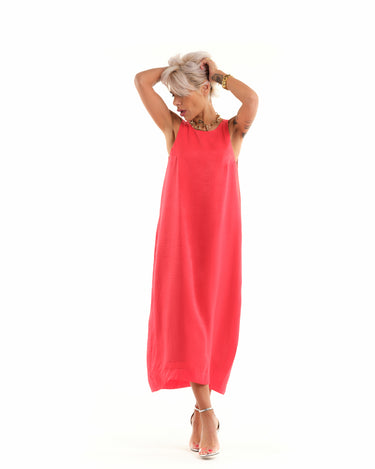 Coral Maxi Dress L/XL Coral Maxi Dress L/XL