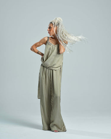 Relaxed Striped Co-Ord Set