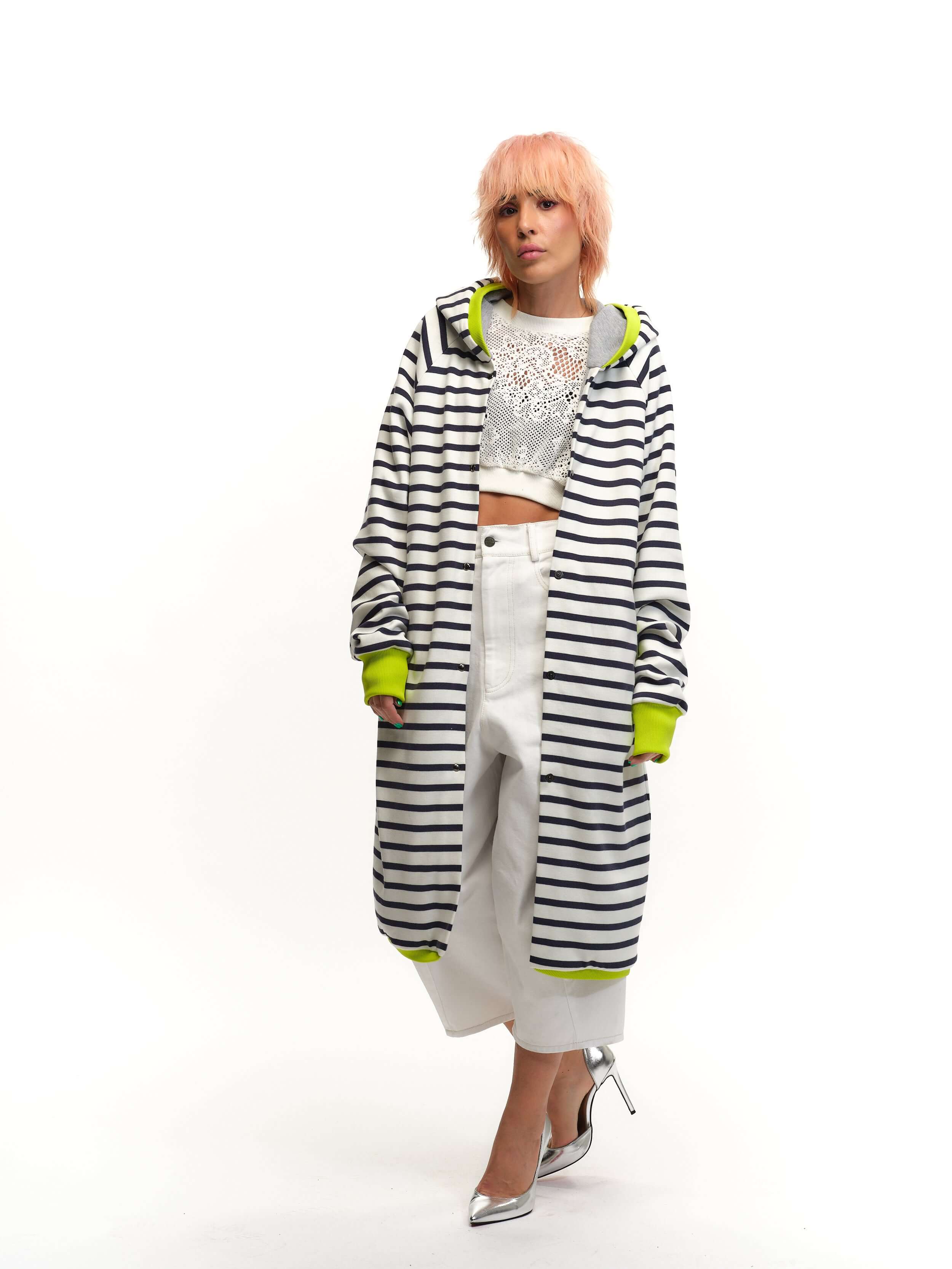 Reversible Maxi Hoodie