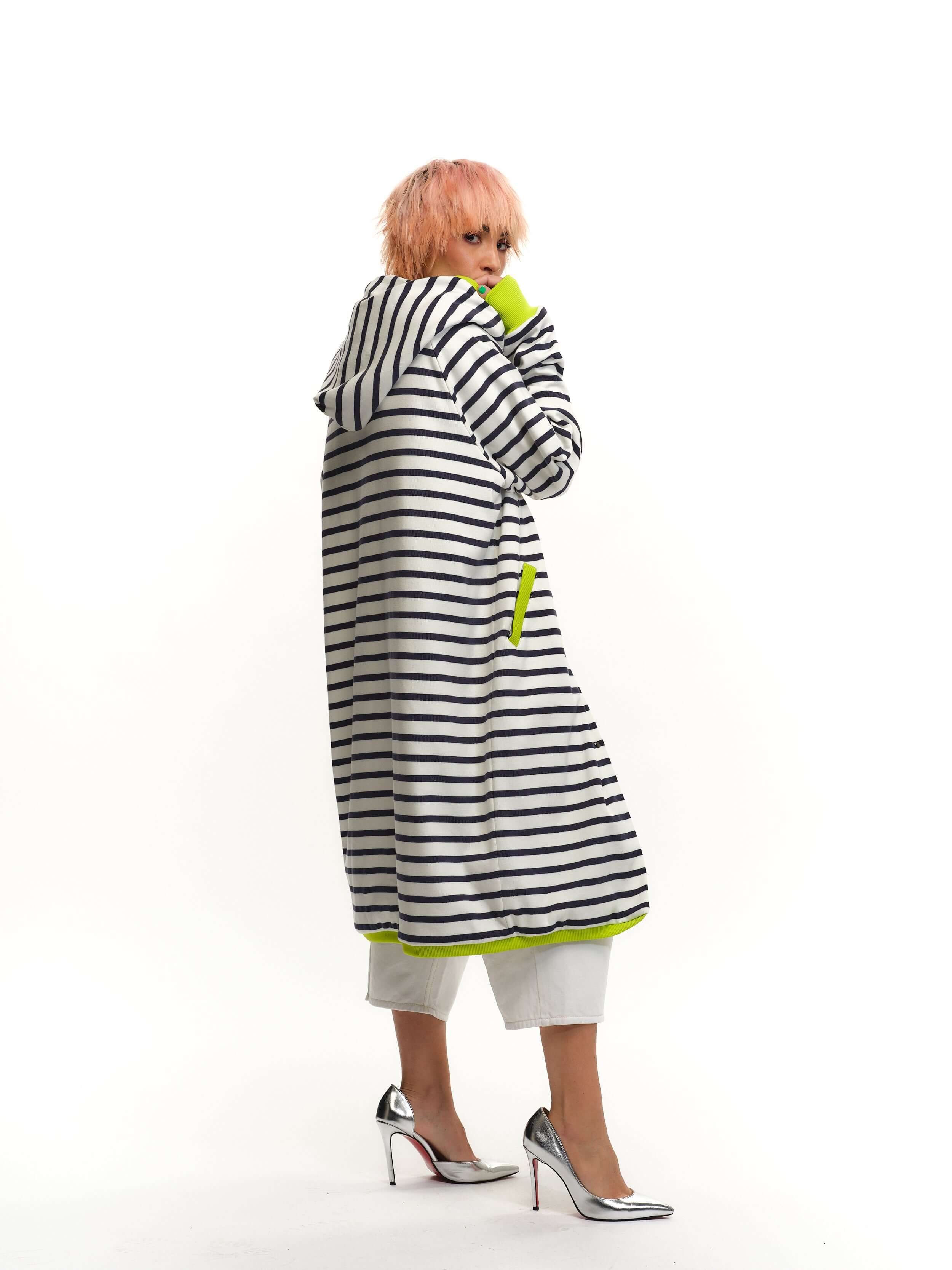 Reversible Maxi Hoodie