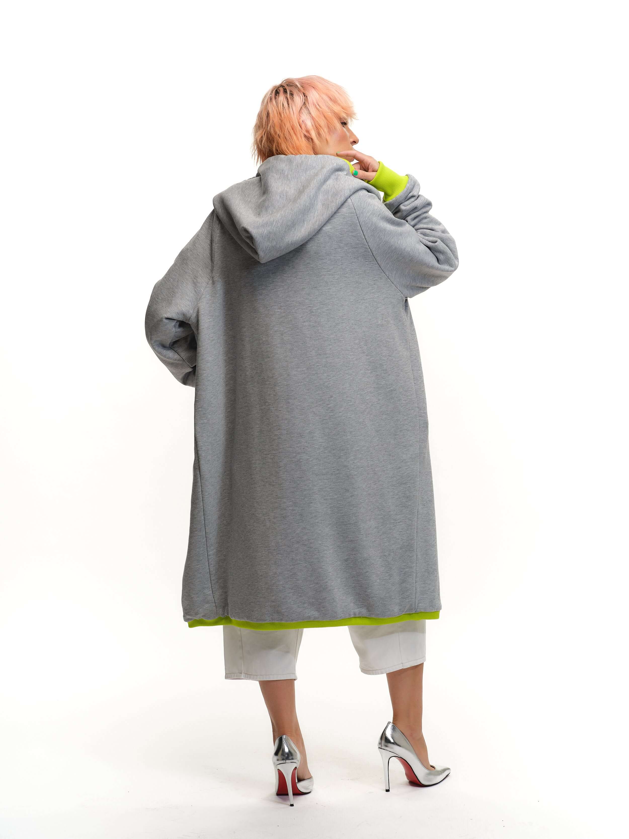 Reversible Maxi Hoodie