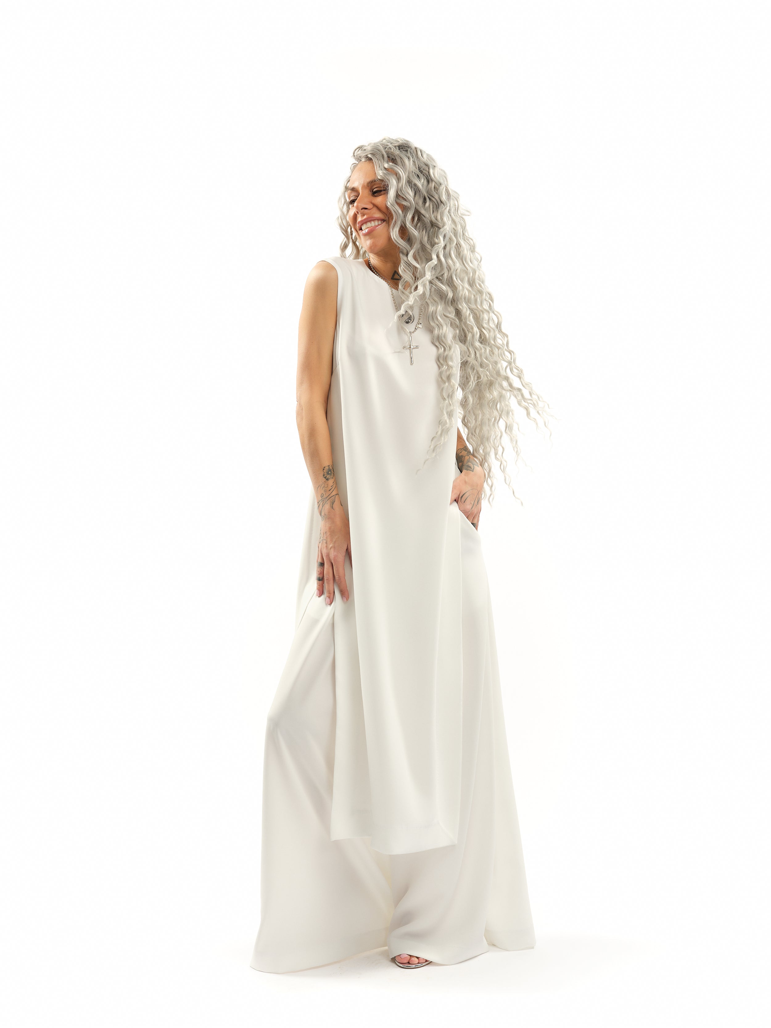 Sleeveless Maxi Tunic