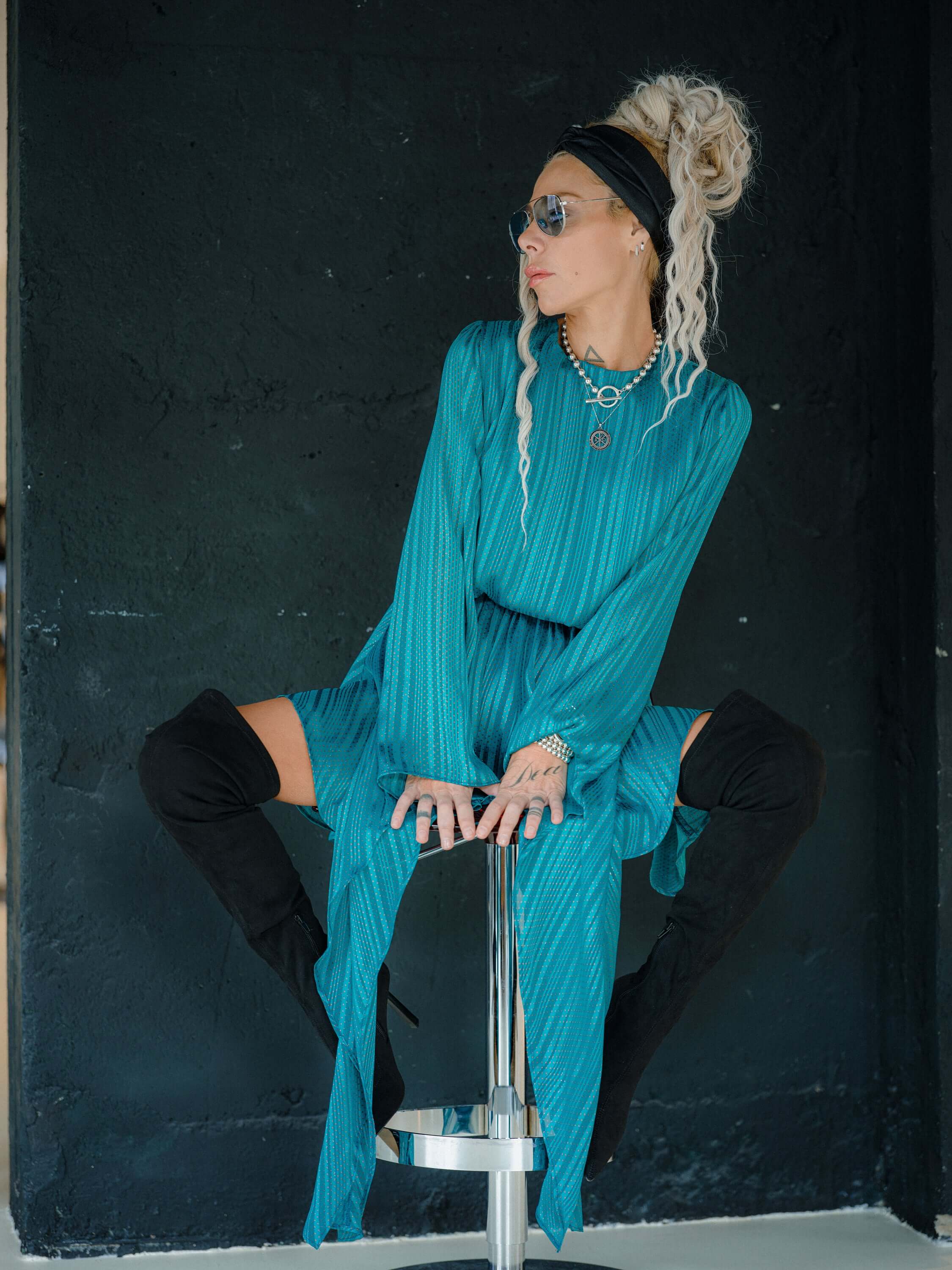 turquoise ladies dresses Turquoise Dress S