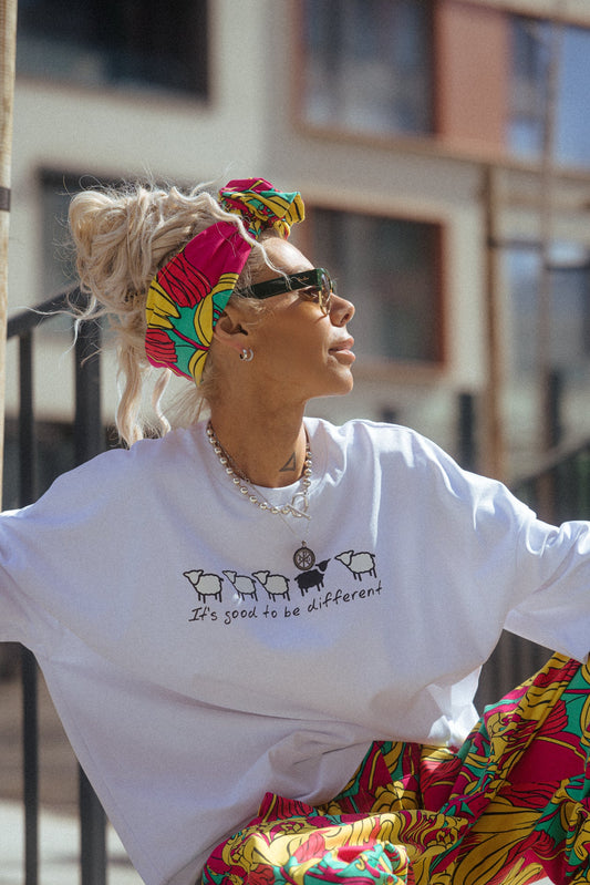 Oversized Graphic Cotton T-Shirt