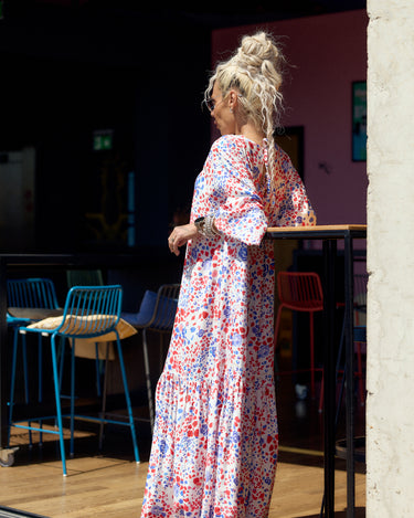 flower print maxi dress Floral Print Maxi Dress – Clothes By Locker Room