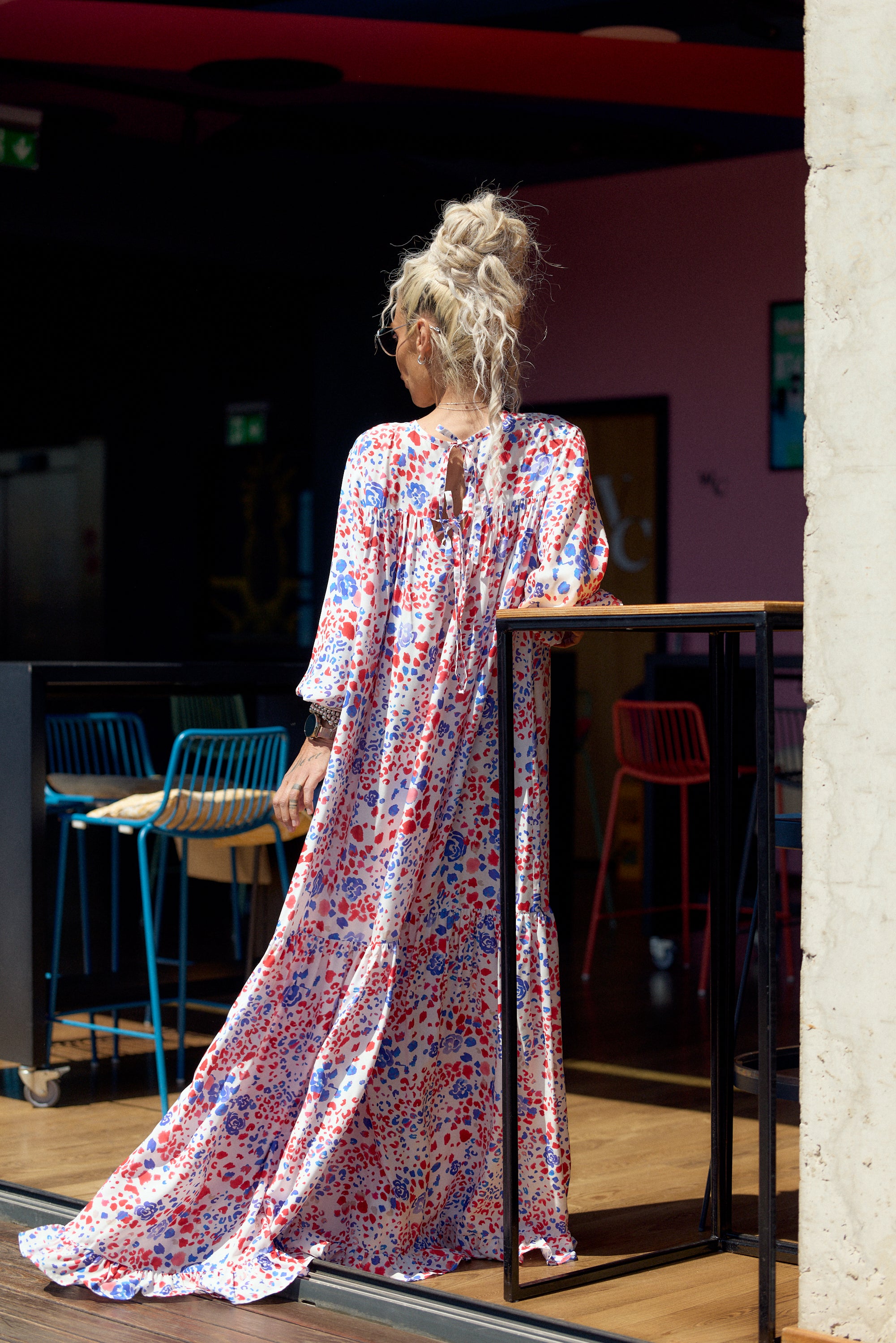 Floral Print Maxi Dress