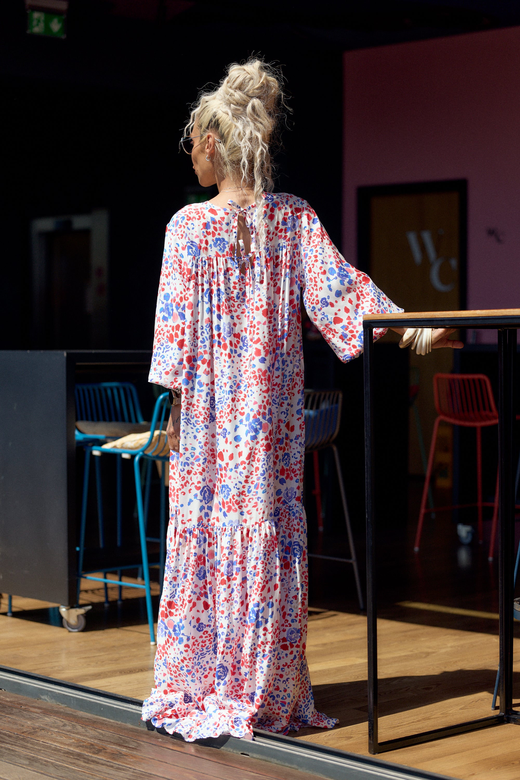 Floral Print Maxi Dress
