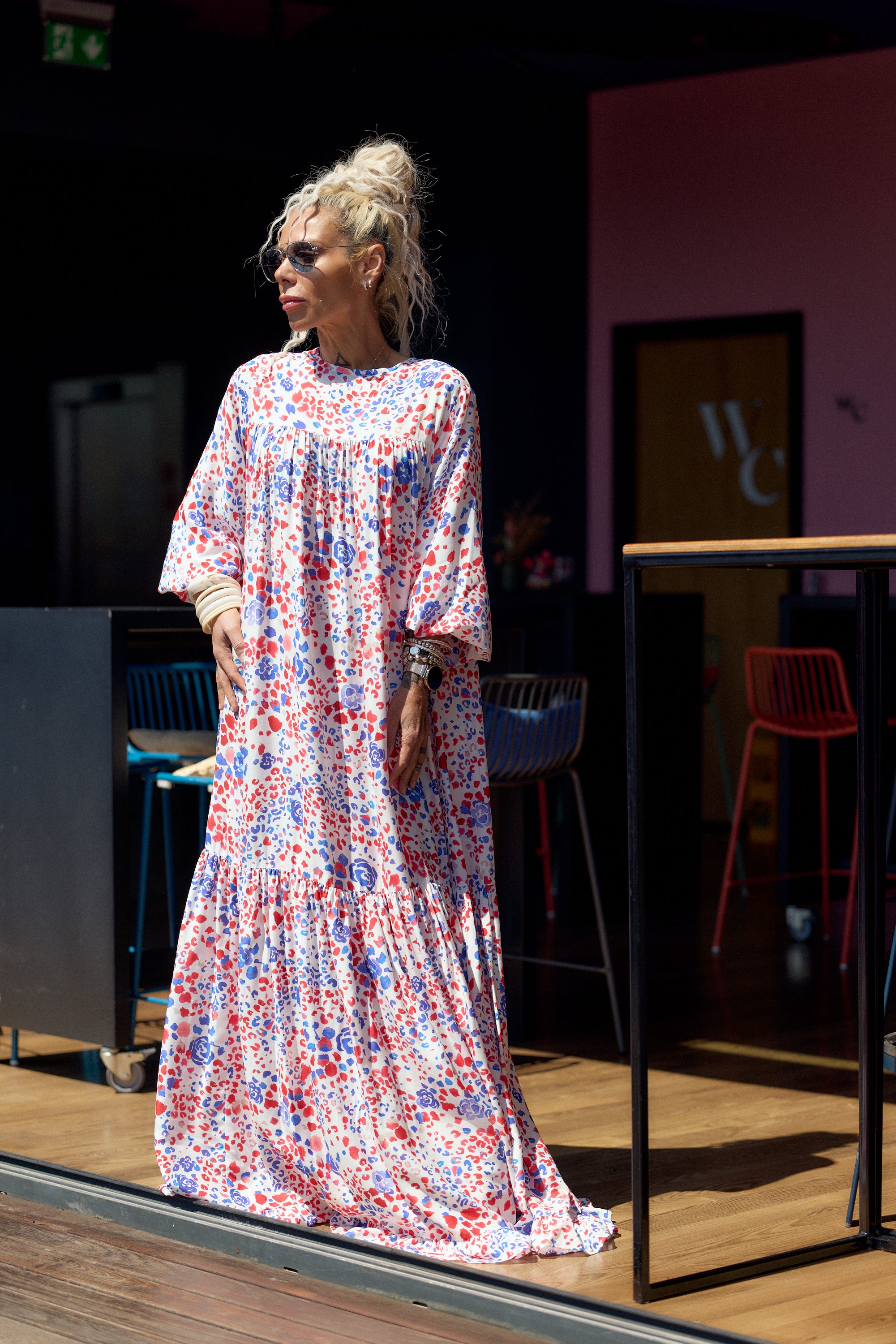 Floral Print Maxi Dress