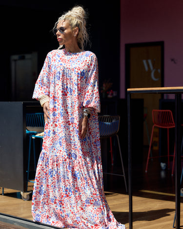 flower print maxi dress Floral Print Maxi Dress – Clothes By Locker Room