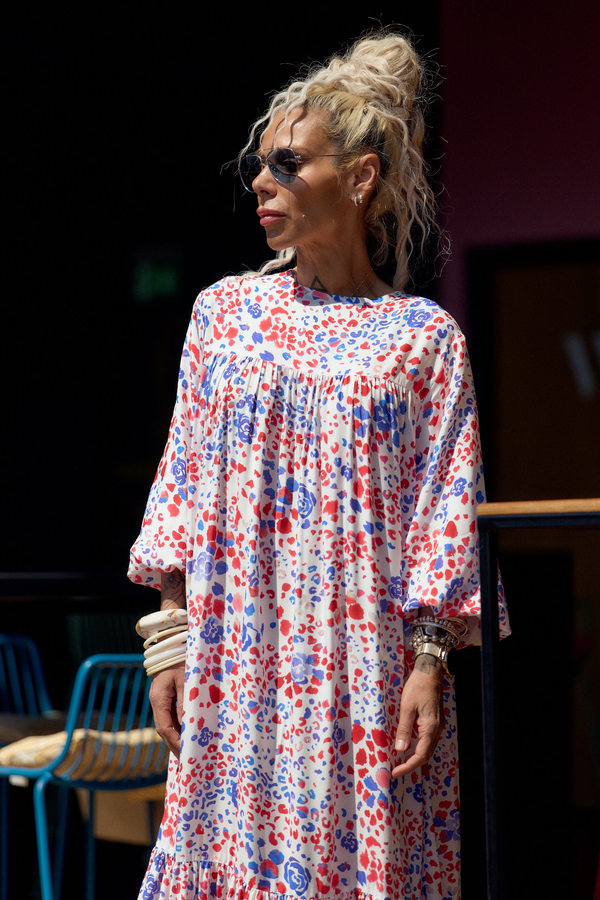 Floral Print Maxi Dress