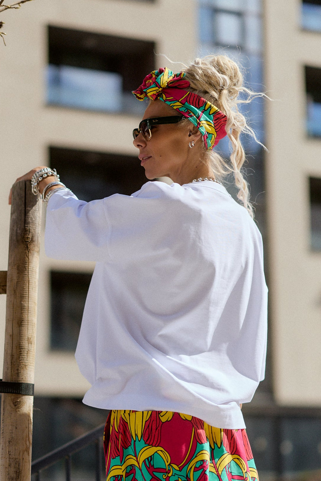 Oversized Graphic Cotton T-Shirt