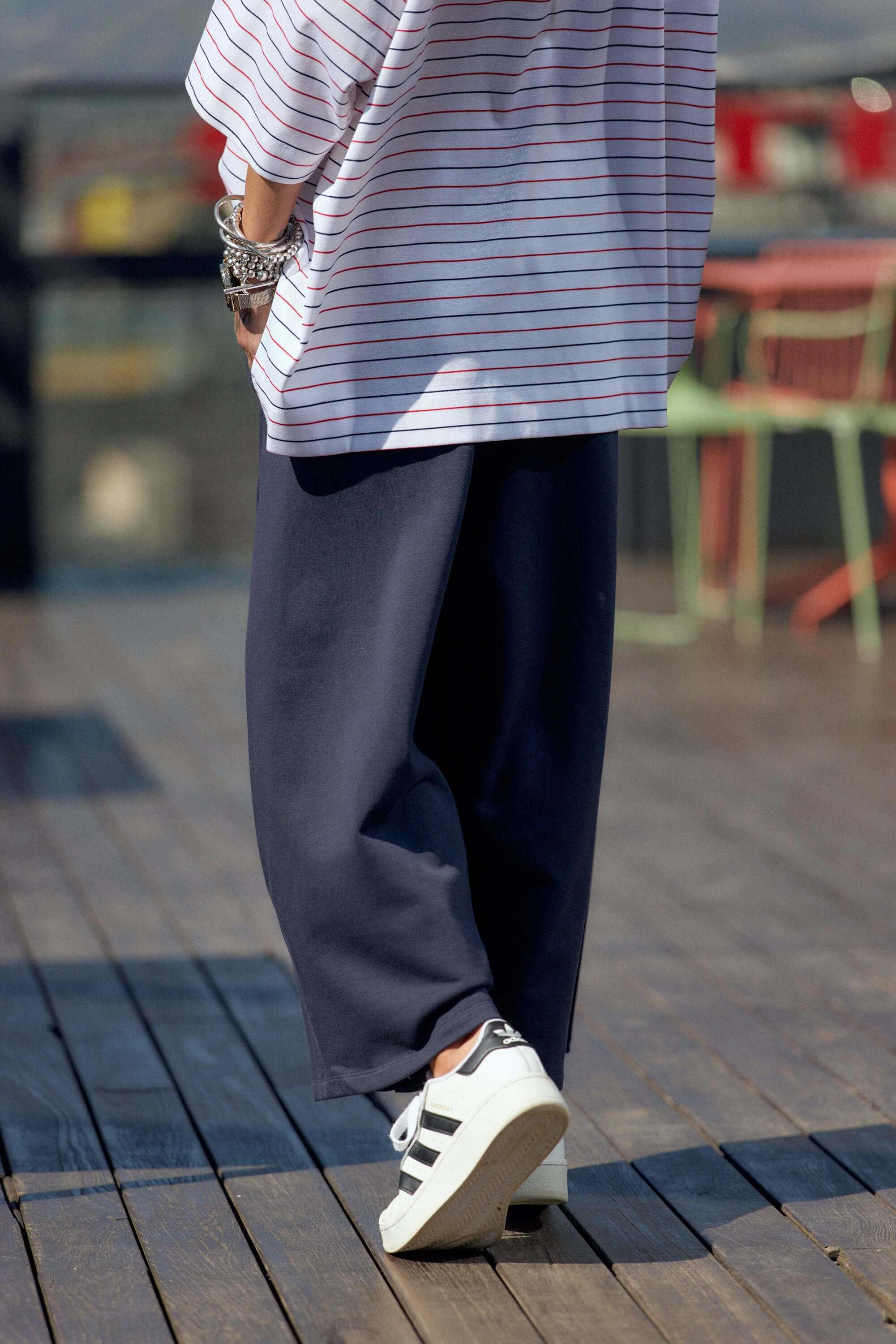 Wide-Leg Relaxed Trousers