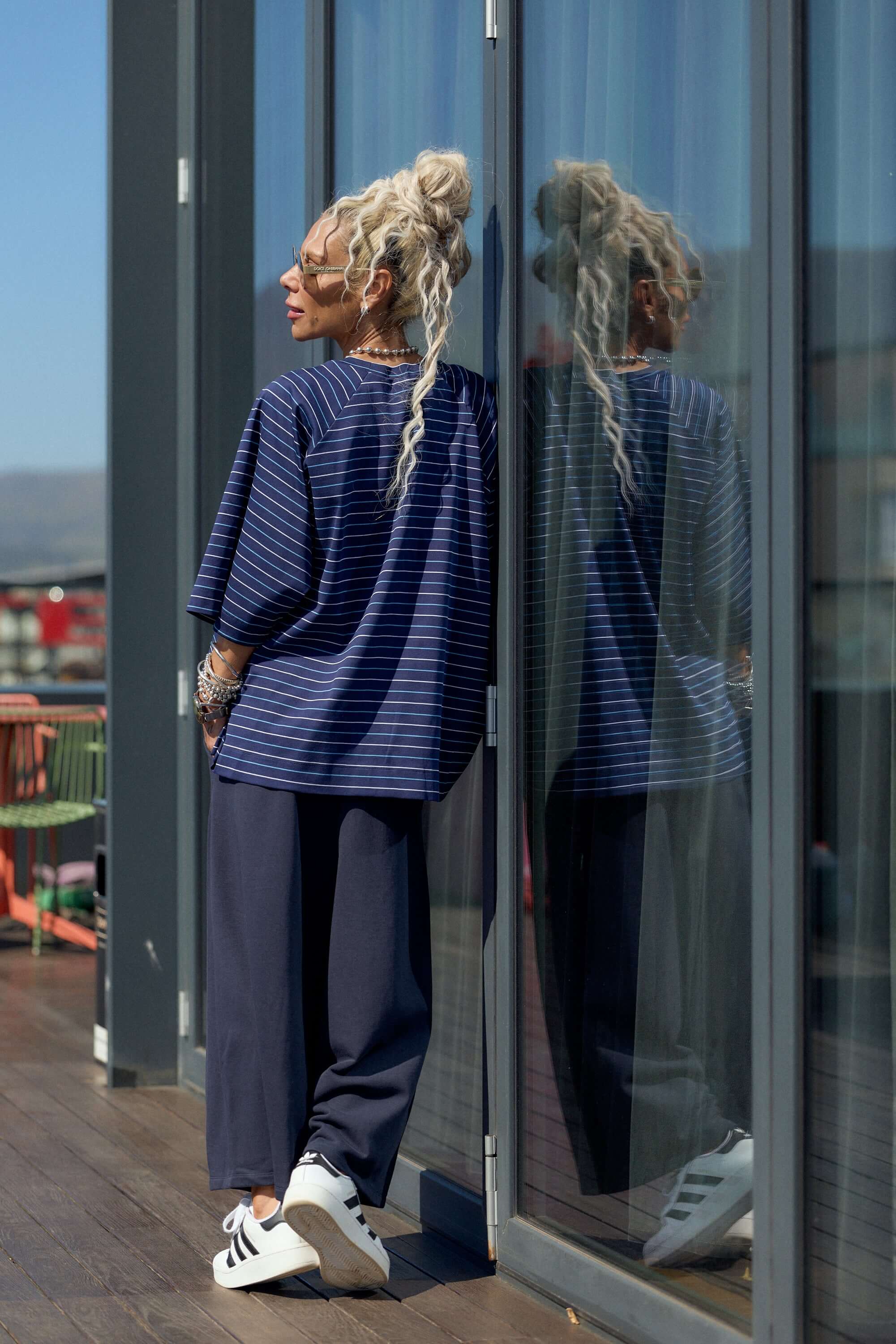 Oversized Striped T-Shirt
