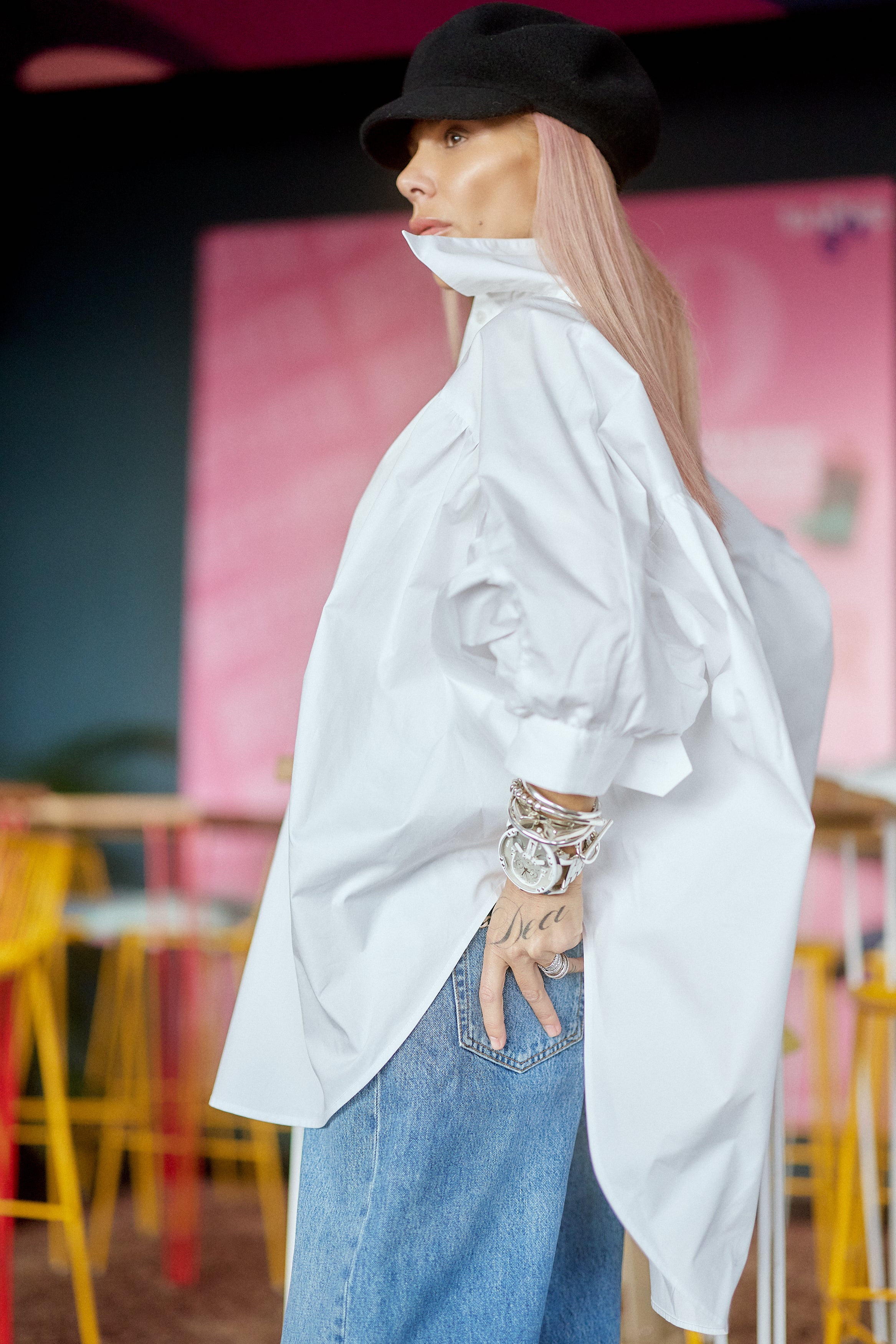 Oversized White Shirt