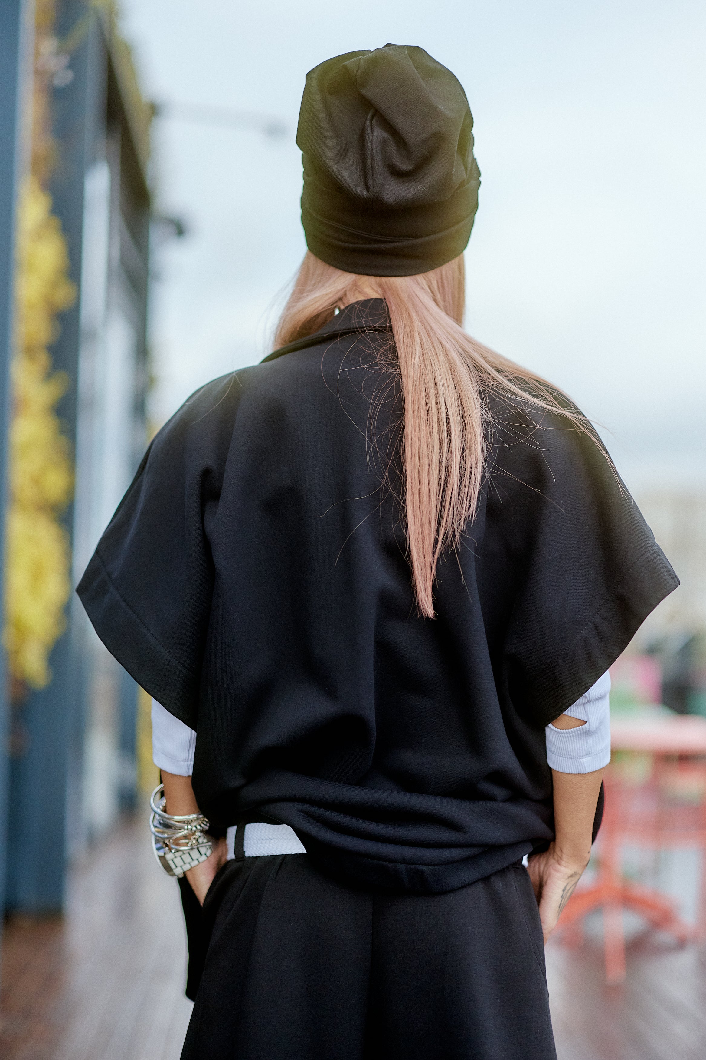 Oversized Black Three-Piece Set