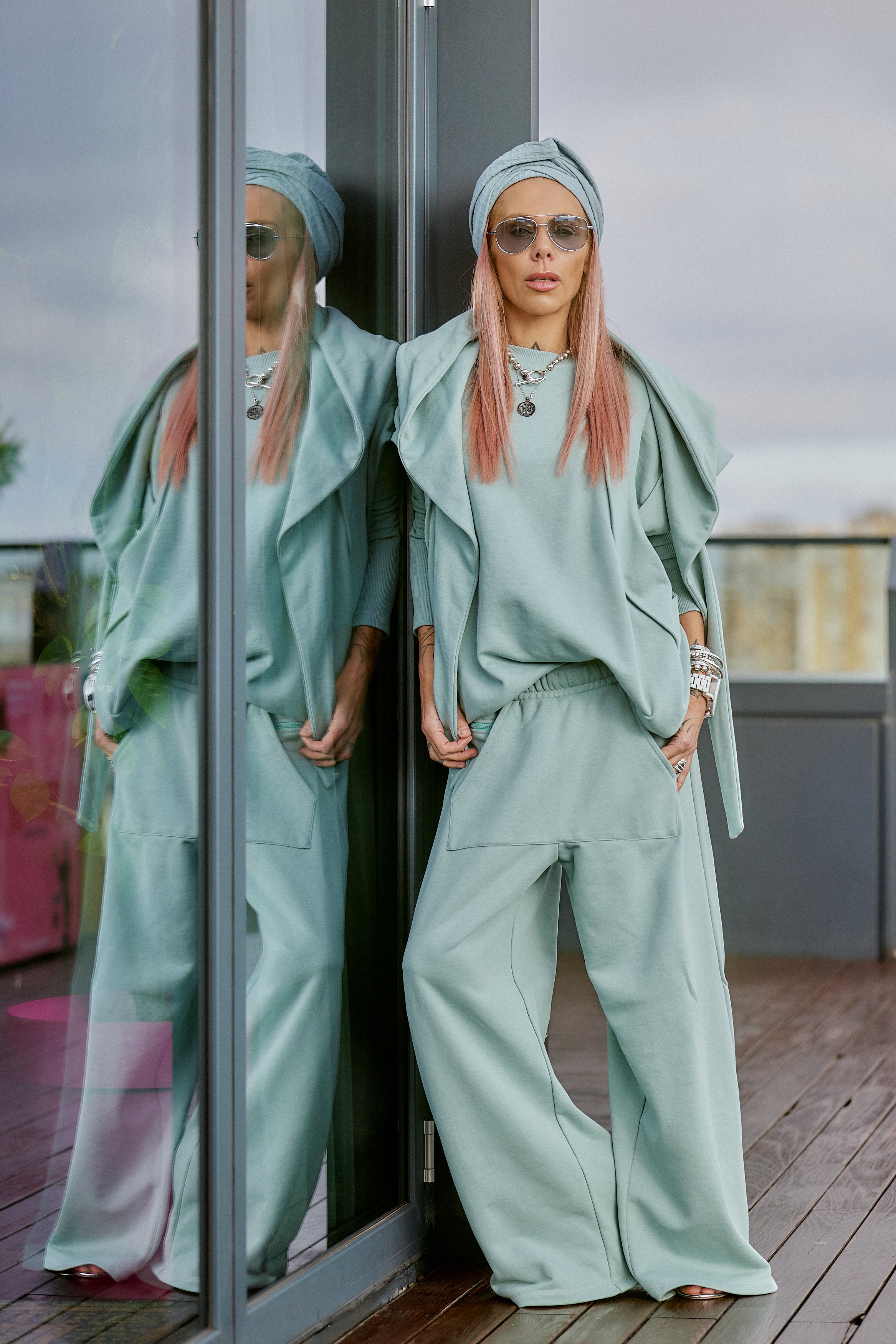 Green Four-Pieces Set