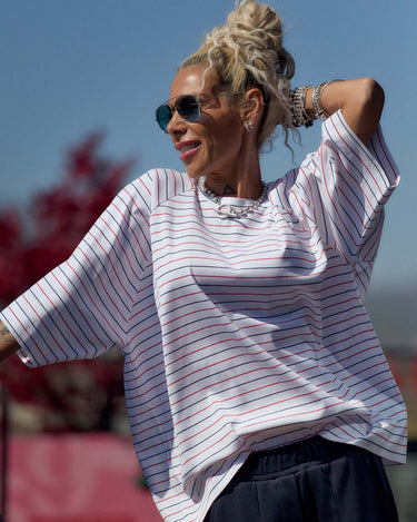 Oversized Striped T-Shirt