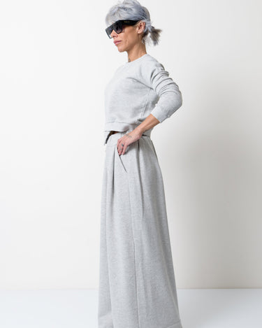 Grey Two Piece Tracksuit Set For Women - Clothes By Locker Room