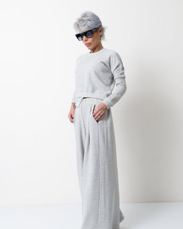 Grey Two Piece Tracksuit Set For Women - Clothes By Locker Room