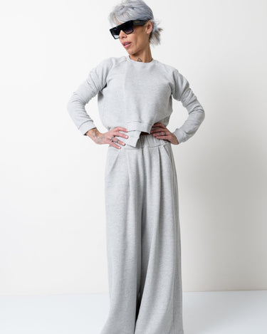 Grey Two Piece Tracksuit Set For Women - Clothes By Locker Room