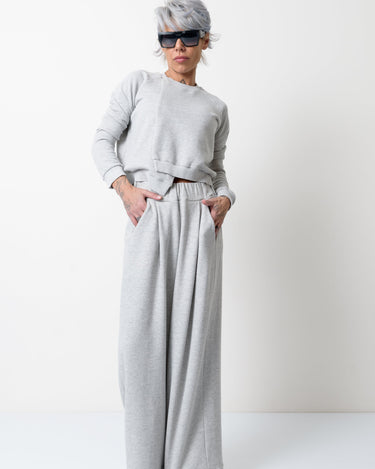 Grey Two Piece Tracksuit Set For Women - Clothes By Locker Room