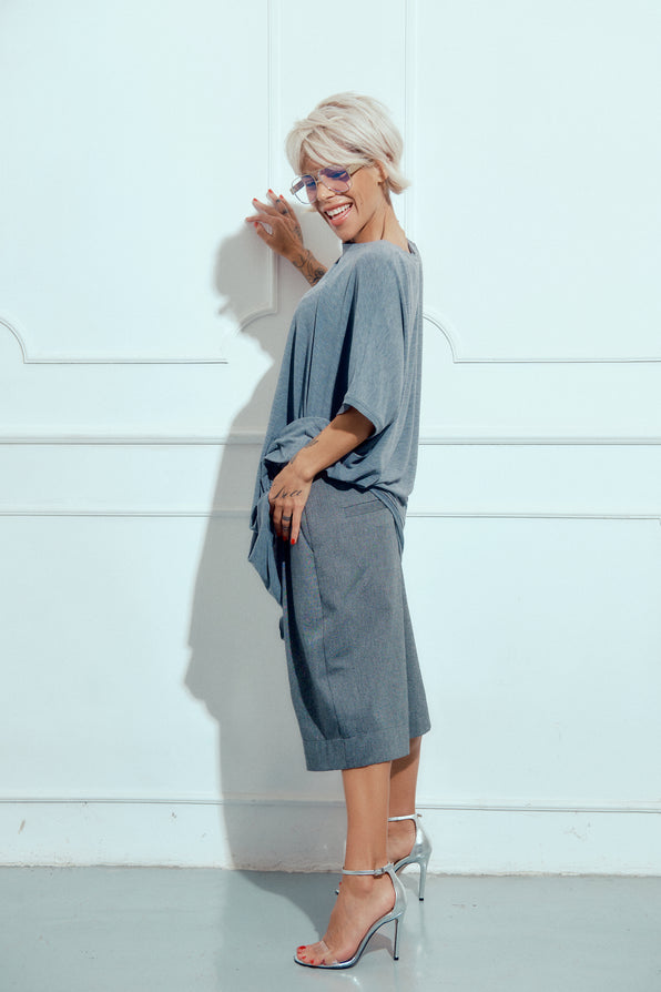 Smart Grey Co-Ord Set