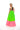 Extravagant Babydoll Color-Blocking Dress