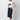 White T Shirt Blouse with Short Sleeves and Leatherette Lips - Clothes By Locker Room