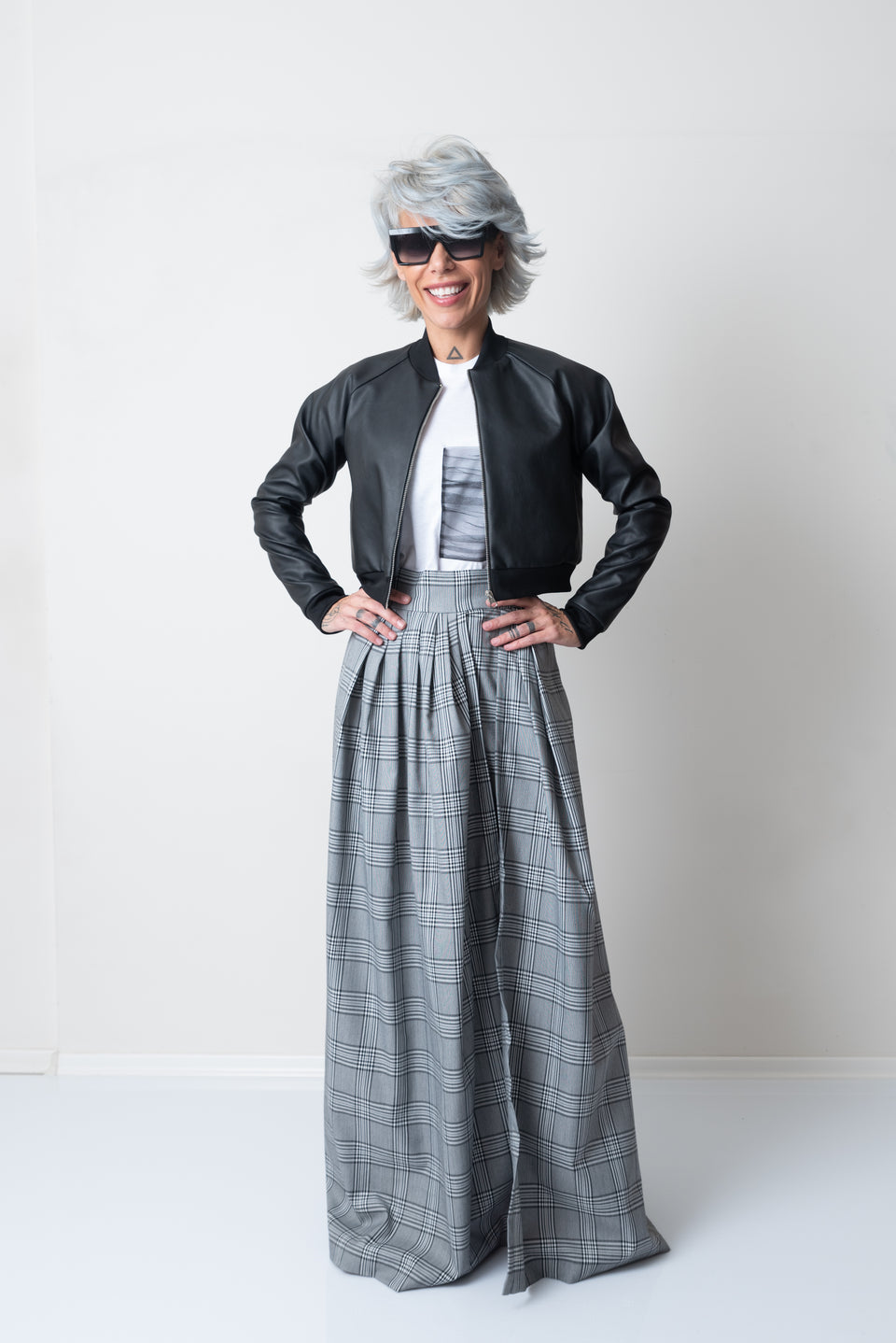 Leatherette Black Women Bomber Jacket - Clothes By Locker Room