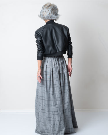Leatherette Black Women Bomber Jacket - Clothes By Locker Room