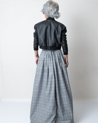 Leatherette Black Women Bomber Jacket - Clothes By Locker Room