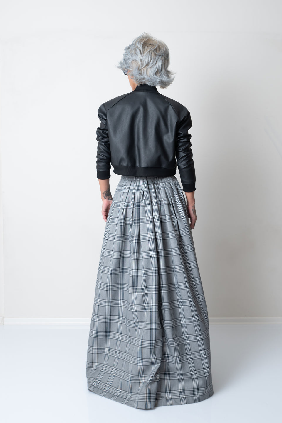 Leatherette Black Women Bomber Jacket - Clothes By Locker Room
