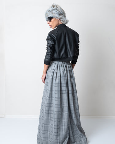Leatherette Black Women Bomber Jacket - Clothes By Locker Room