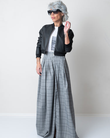 Leatherette Black Women Bomber Jacket - Clothes By Locker Room