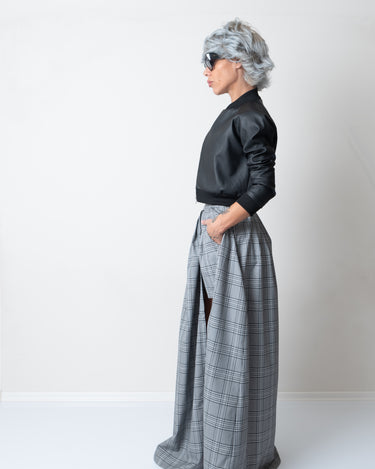 Leatherette Black Women Bomber Jacket - Clothes By Locker Room