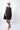 Linen Little Black Dress With a Zipper on the Back - Clothes By Locker Room