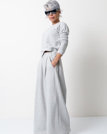 Grey Two Piece Tracksuit Set For Women - Clothes By Locker Room