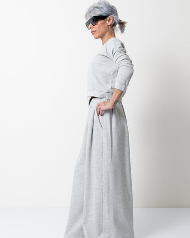Grey Two Piece Tracksuit Set For Women - Clothes By Locker Room