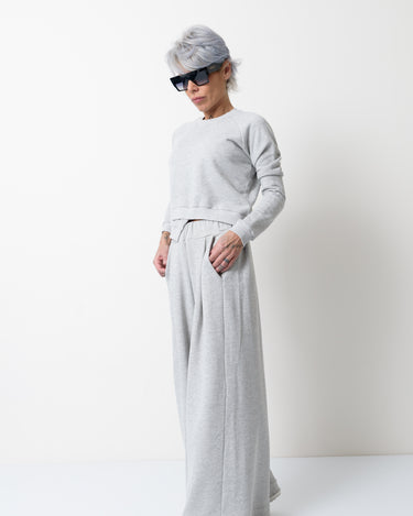 Grey Two Piece Tracksuit Set For Women - Clothes By Locker Room