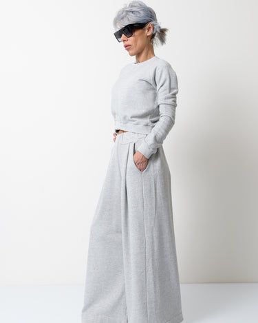 Grey Two Piece Tracksuit Set For Women - Clothes By Locker Room