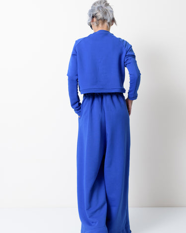 Royal Blue Two Piece Tracksuit Set For Women - Clothes By Locker Room
