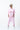 Woman Casual Pink Three Piece Set