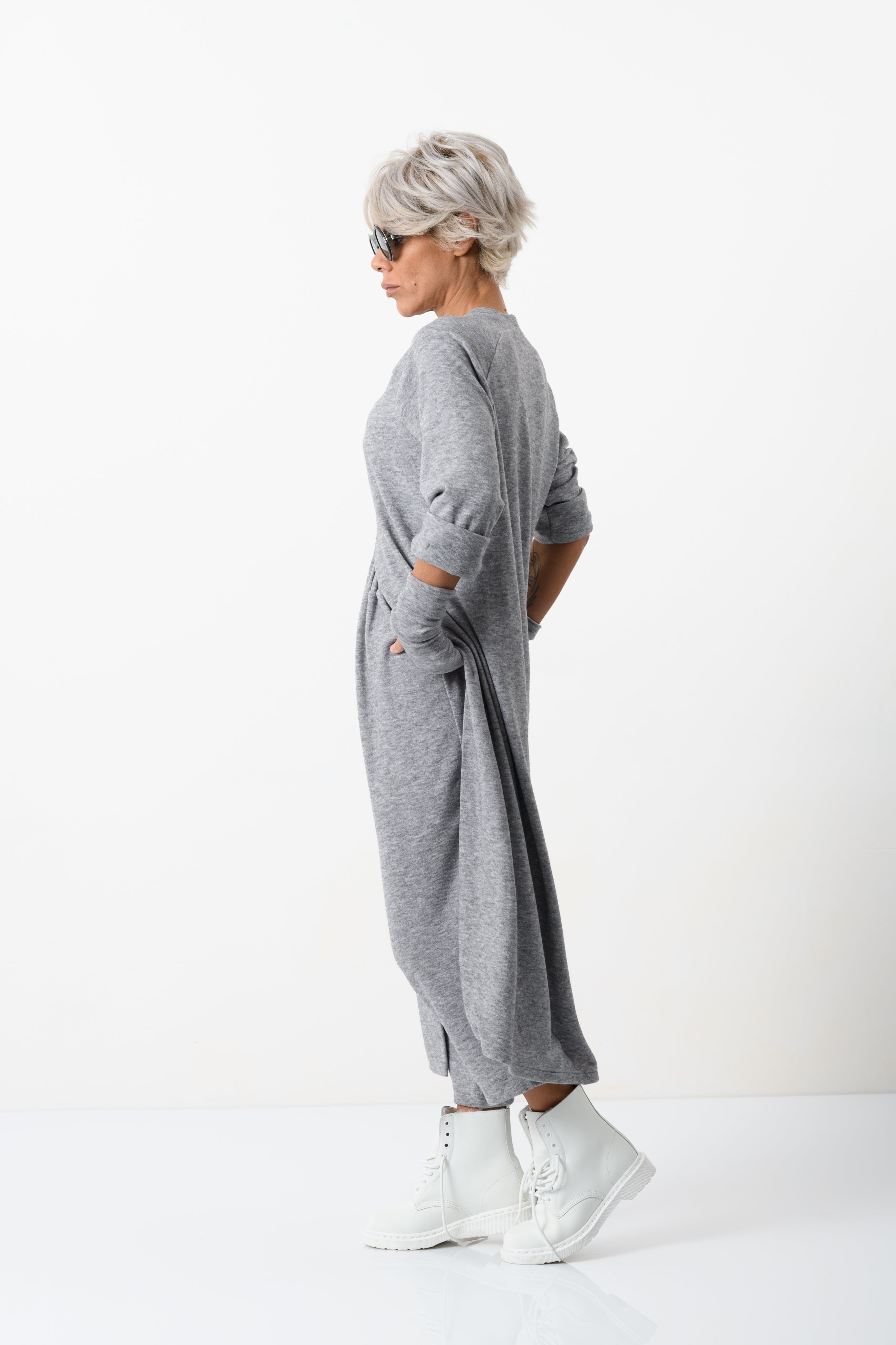 Three Pieces Grey Woman Casual Set – Clothes By Locker Room