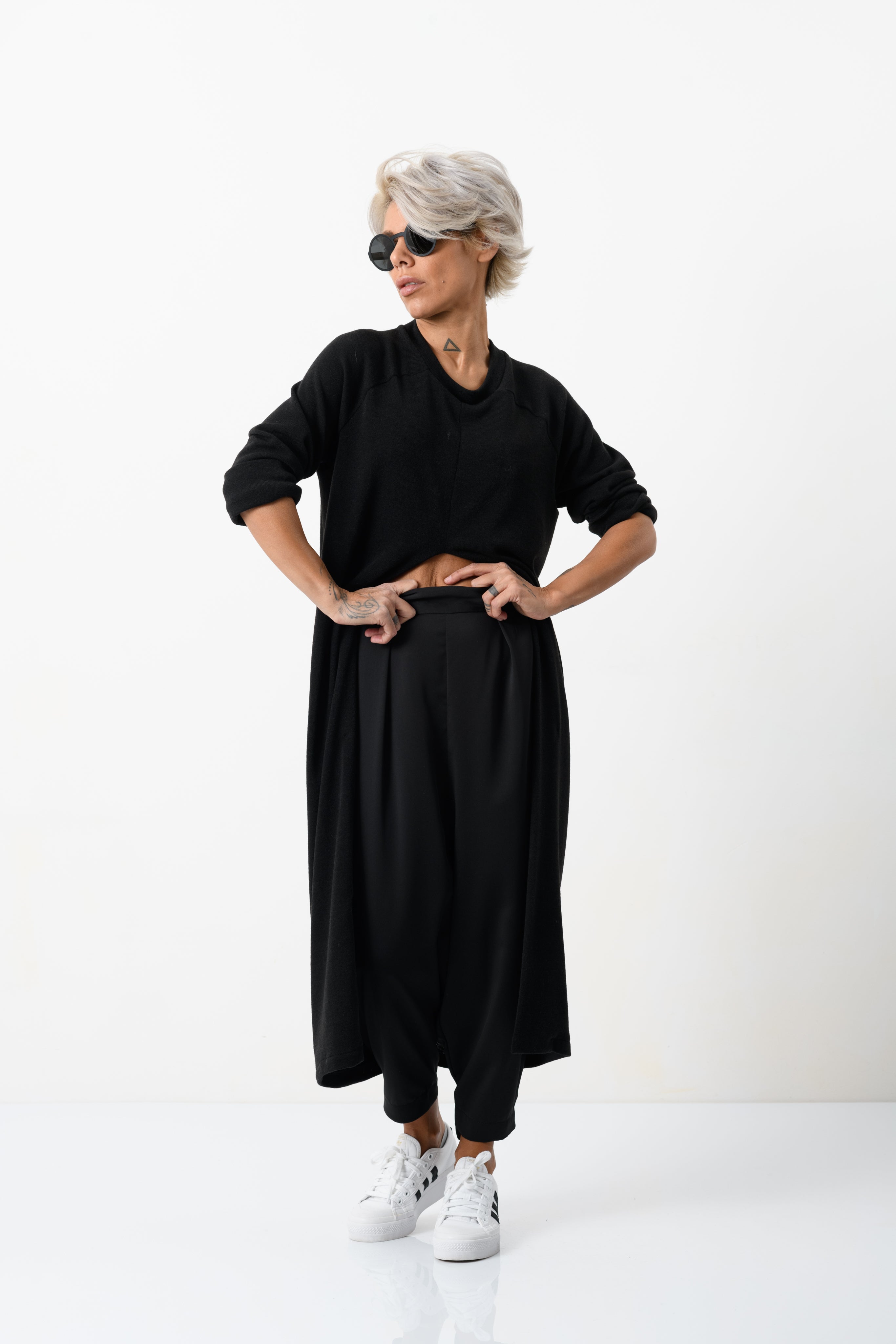 2-Piece Loungewear Co-Ord Set in Black – Clothes By Locker Room