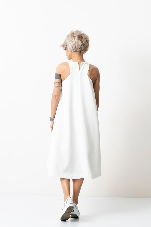 White Summer Maxi Women Loose Dress